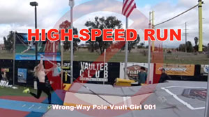 pole vault girl pole vault girl